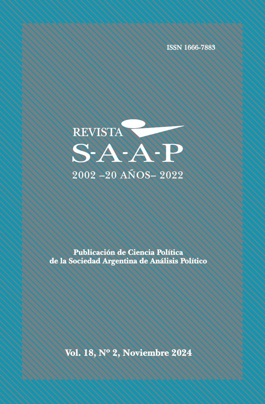 					Ver Vol. 18 Núm. 2 (2024): Revista SAAP - Volumen 18 Número 2
				